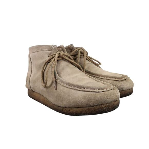 Roper Shoes Mens 7.5 Boots Leather Casual Gum Sticker Moc Toe Comfort Western main image 6